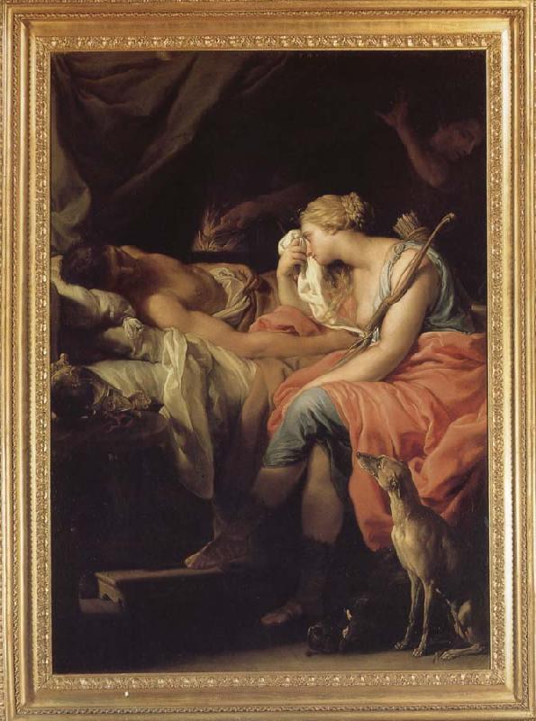 Pompeo Batoni Meiliaige s death oil painting picture